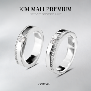 Nhẫn Cặp Kim Cương - CRDIA75004