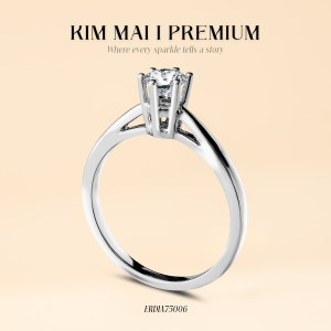 Nhẫn Cầu Hôn Kim Cương - ERDIA75006